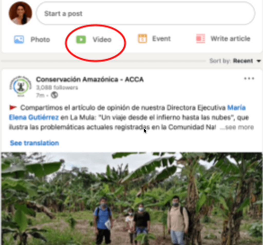 LinkedIn’s Built-In Video